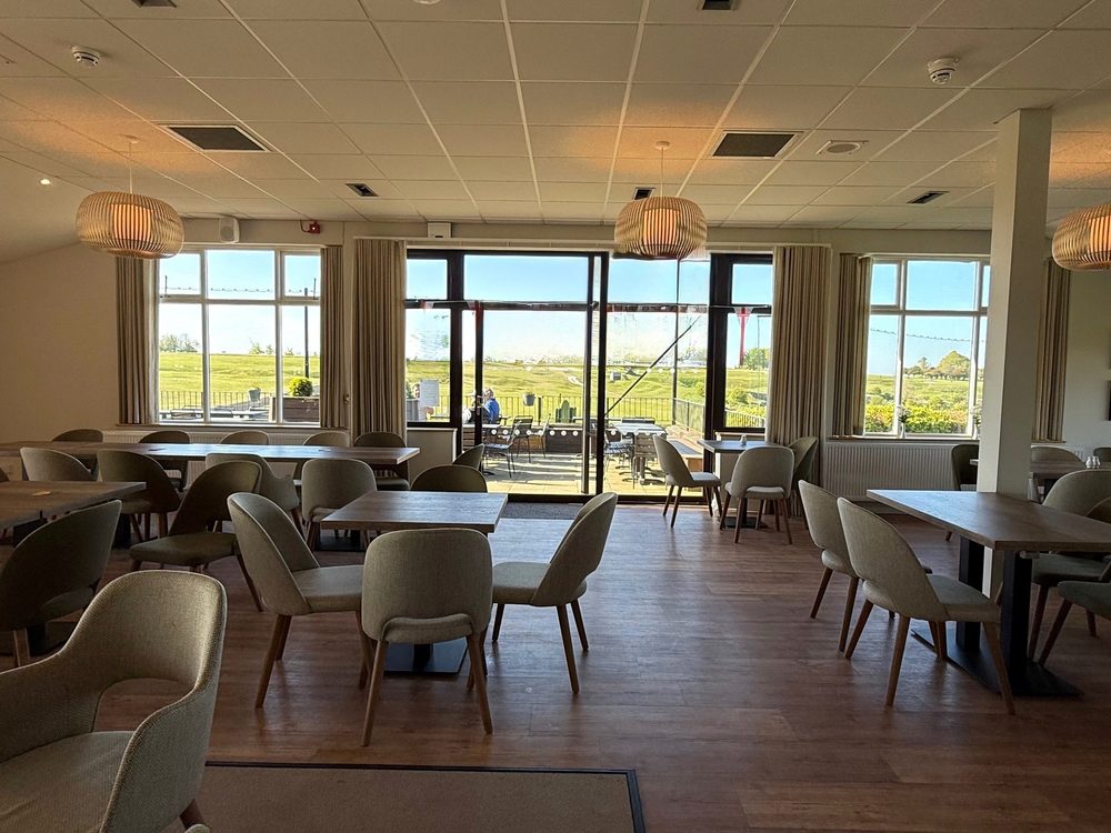Golf Clubhouse dining area